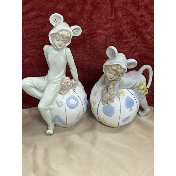 9" AND 7" TALL Nursery Figurines / Circus Collectable - Picture 16 of 16